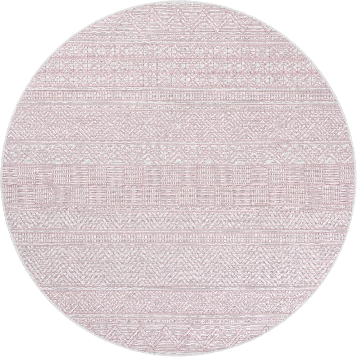 image:imageSAFAVIEH Washable Rug Outdoor Courtyard Collection 53 x 77 Black amp Grey NonShedding amp Easy Cleaning Ideal for Patio Backyard Mudroom CY819637612IvoryPink