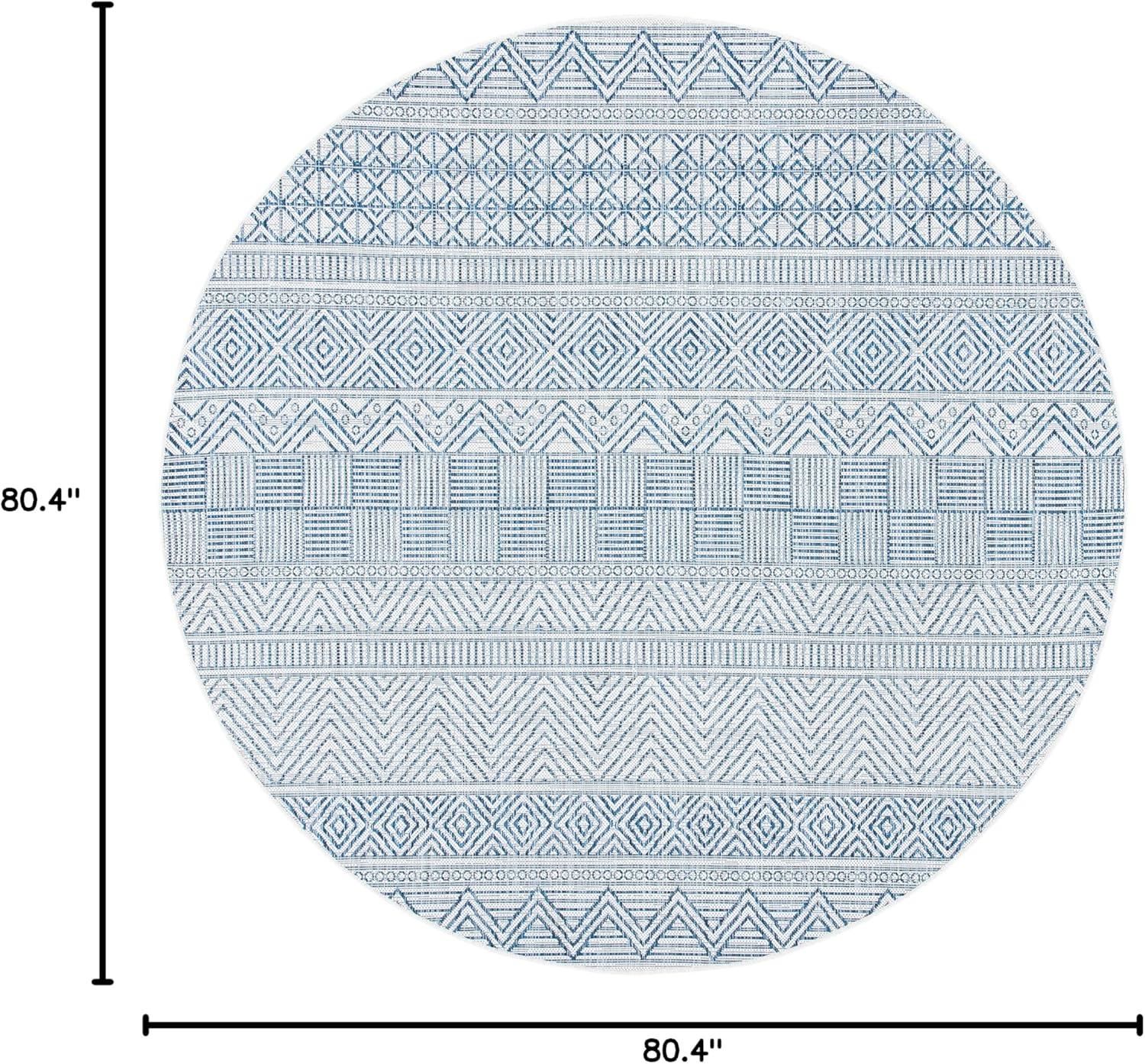 image:imageSAFAVIEH Washable Rug Outdoor Courtyard Collection 53 x 77 Black amp Grey NonShedding amp Easy Cleaning Ideal for Patio Backyard Mudroom CY819637612IvoryNavy