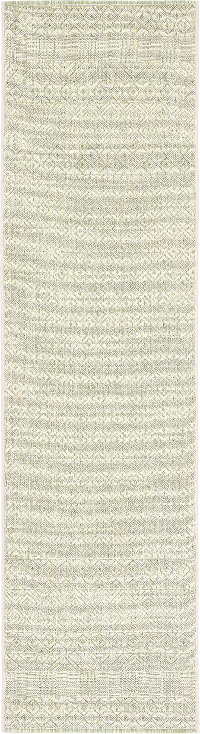 image:imageSAFAVIEH Washable Rug Outdoor Courtyard Collection 8 x 10 Beige amp Red NonShedding amp Easy Cleaning Ideal for Patio Backyard Mudroom DIning Space CY623523812BeigeAqua