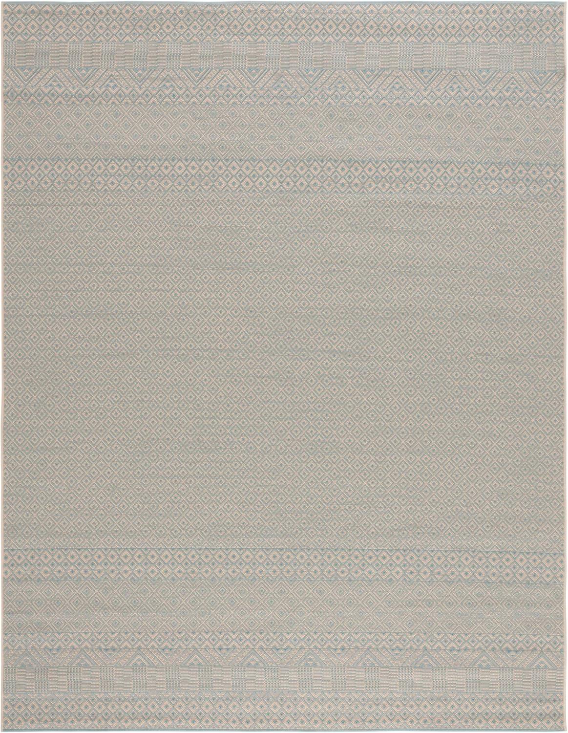 image:imageSAFAVIEH Washable Rug Outdoor Courtyard Collection 8 x 10 Beige amp Red NonShedding amp Easy Cleaning Ideal for Patio Backyard Mudroom DIning Space CY623523812BeigeAqua