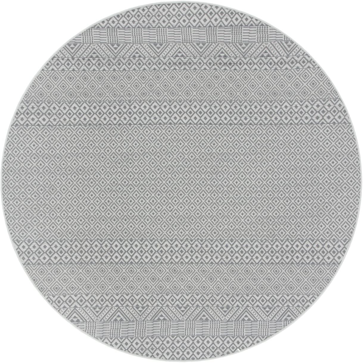 image:imageSAFAVIEH Washable Rug Outdoor Courtyard Collection 8 x 10 Beige amp Red NonShedding amp Easy Cleaning Ideal for Patio Backyard Mudroom DIning Space CY623523812BrownGrey
