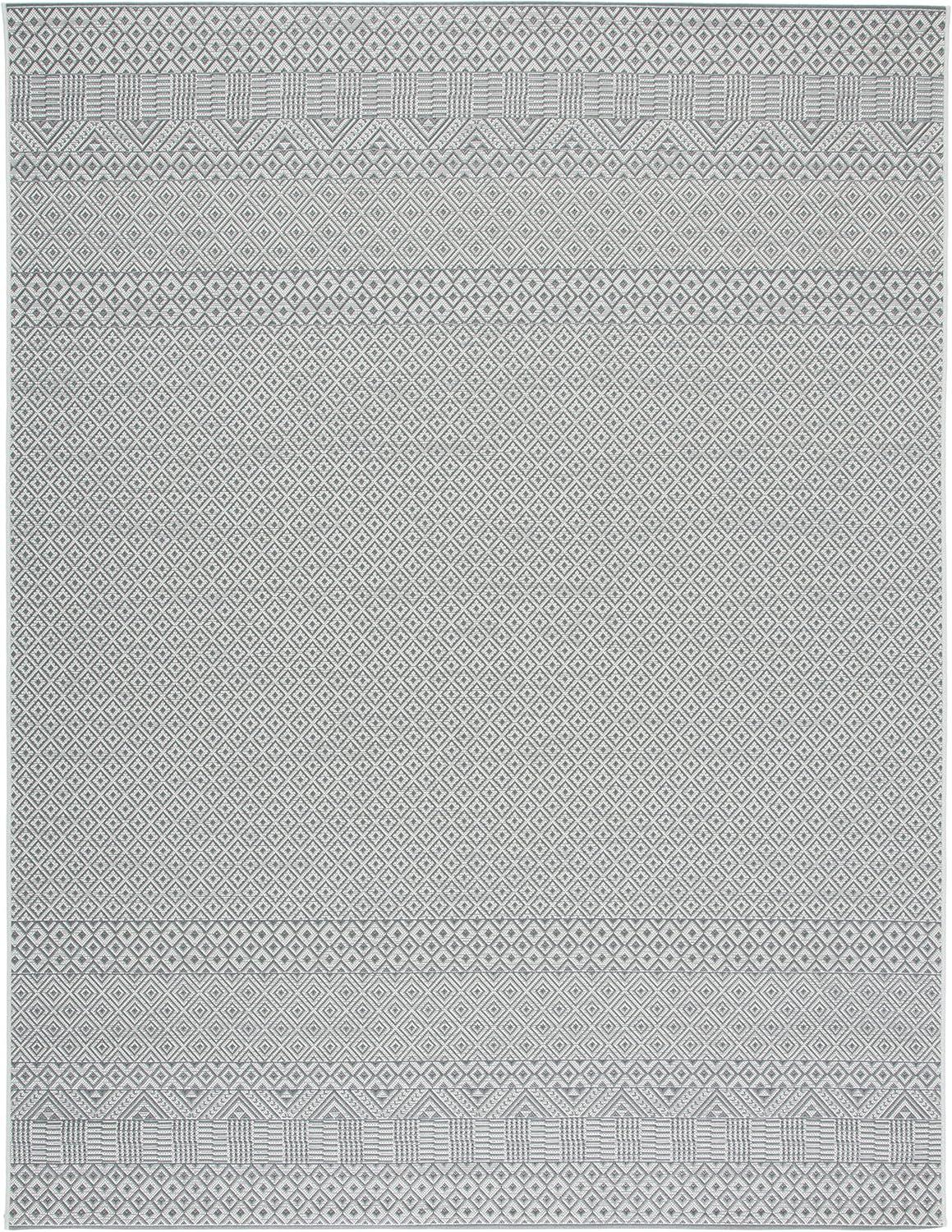 image:imageSAFAVIEH Washable Rug Outdoor Courtyard Collection 8 x 10 Beige amp Red NonShedding amp Easy Cleaning Ideal for Patio Backyard Mudroom DIning Space CY623523812BrownGrey