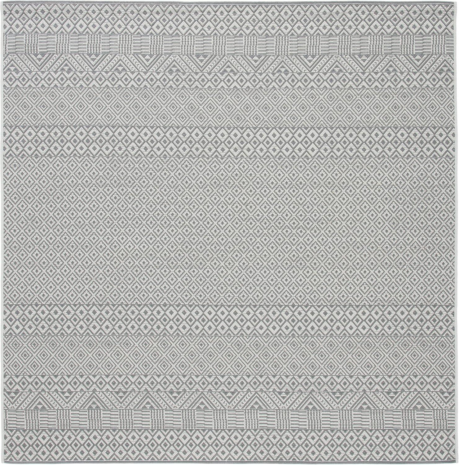 image:imageSAFAVIEH Washable Rug Outdoor Courtyard Collection 8 x 10 Beige amp Red NonShedding amp Easy Cleaning Ideal for Patio Backyard Mudroom DIning Space CY623523812BrownGrey