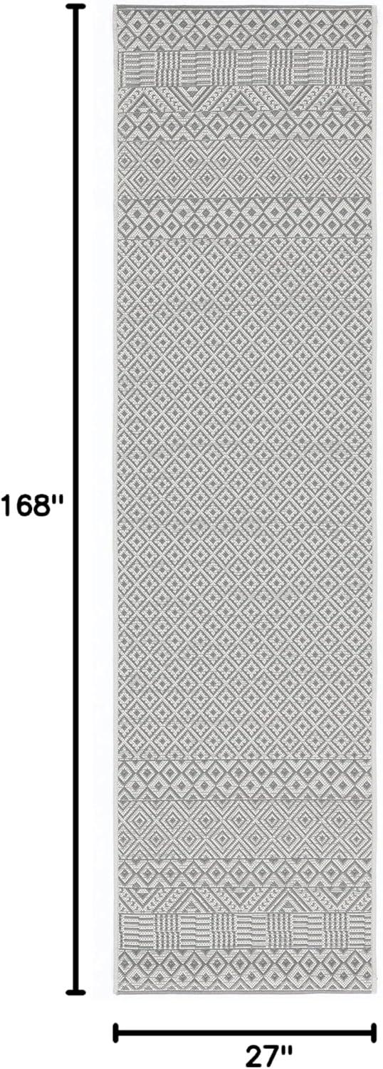 image:imageSAFAVIEH Washable Rug Outdoor Courtyard Collection 8 x 10 Beige amp Red NonShedding amp Easy Cleaning Ideal for Patio Backyard Mudroom DIning Space CY623523812BrownGrey