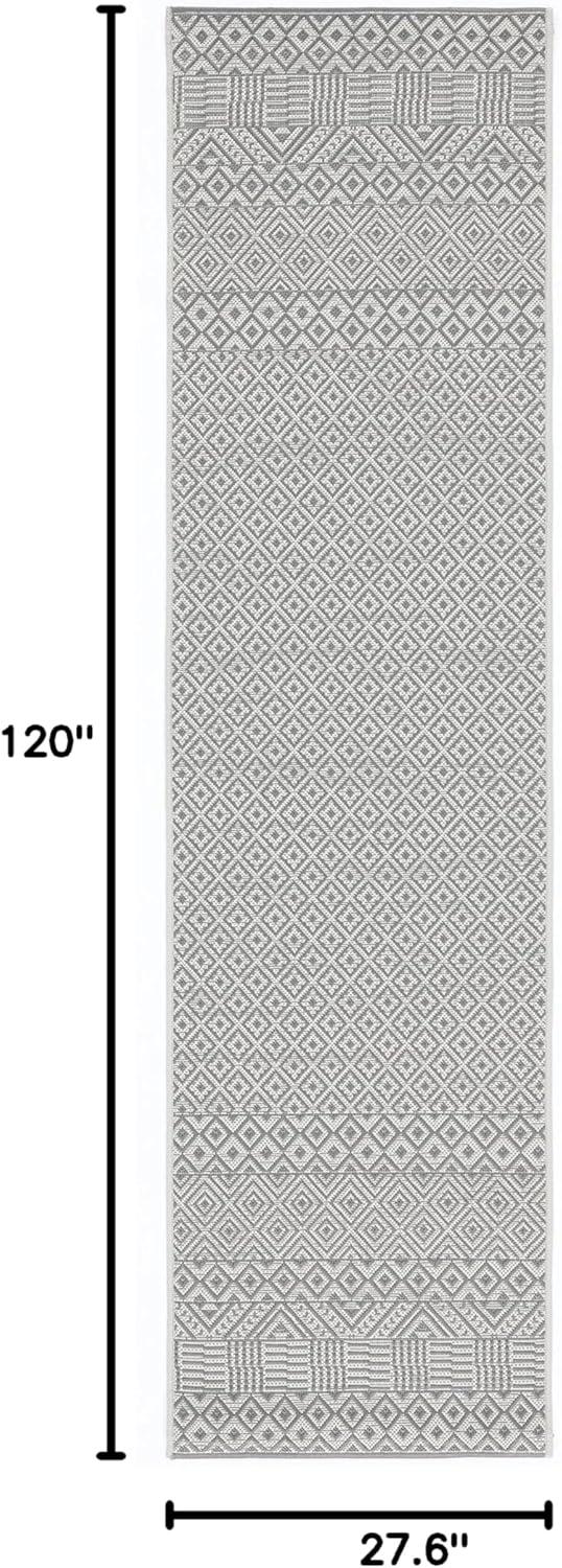 image:imageSAFAVIEH Washable Rug Outdoor Courtyard Collection 8 x 10 Beige amp Red NonShedding amp Easy Cleaning Ideal for Patio Backyard Mudroom DIning Space CY623523812BrownGrey