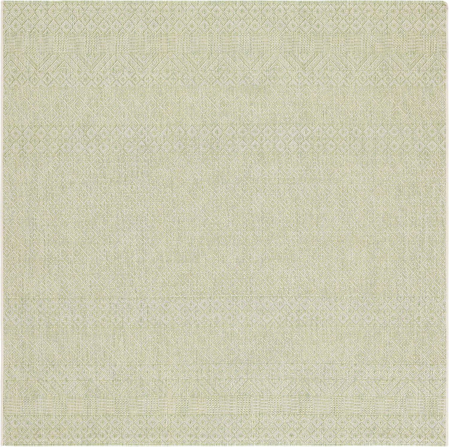 image:imageSAFAVIEH Washable Rug Outdoor Courtyard Collection 8 x 10 Beige amp Red NonShedding amp Easy Cleaning Ideal for Patio Backyard Mudroom DIning Space CY623523812BeigeGreen