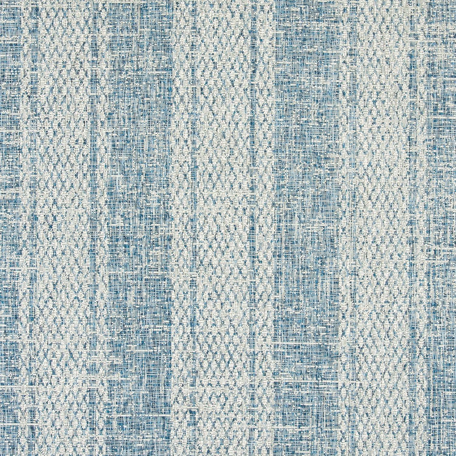 image:imageSAFAVIEH Washable Rug Outdoor Courtyard Collection 8 x 11 Light Grey amp Blue NonShedding amp Easy Cleaning Ideal for Patio Backyard Mudroom CY873636812Light Grey Blue