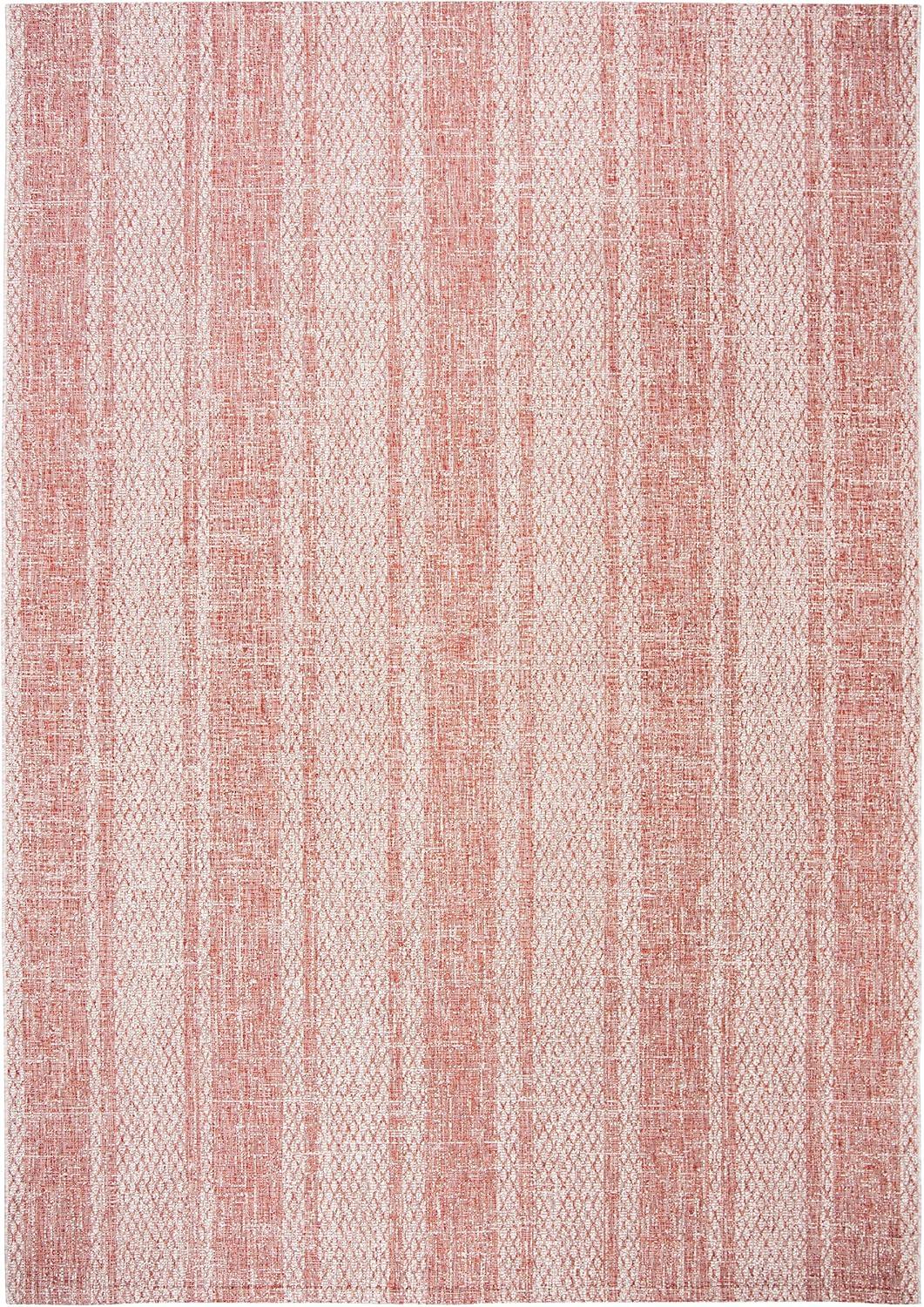 image:imageSAFAVIEH Washable Rug Outdoor Courtyard Collection 8 x 11 Light Grey amp Blue NonShedding amp Easy Cleaning Ideal for Patio Backyard Mudroom CY873636812Light BeigeTerracotta