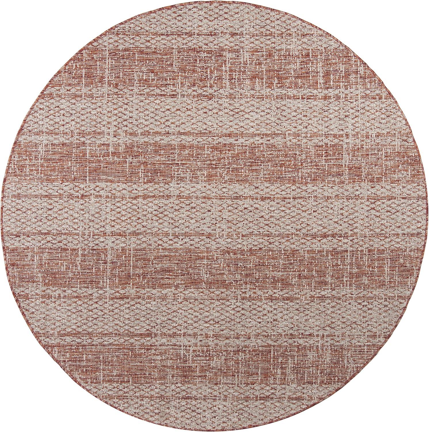 image:imageSAFAVIEH Washable Rug Outdoor Courtyard Collection 8 x 11 Light Grey amp Blue NonShedding amp Easy Cleaning Ideal for Patio Backyard Mudroom CY873636812Light BeigeLight Brown