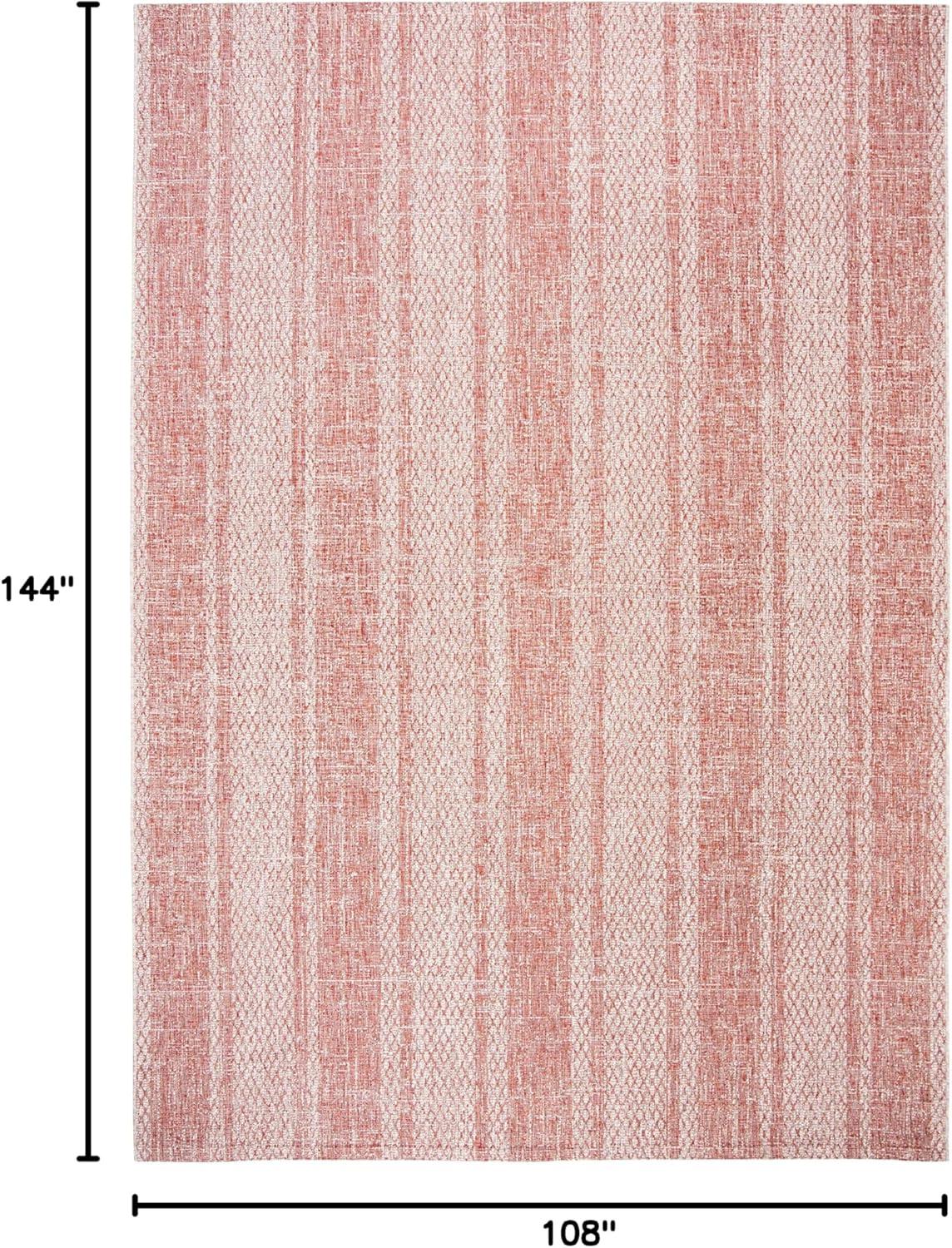 image:imageSAFAVIEH Washable Rug Outdoor Courtyard Collection 8 x 11 Light Grey amp Blue NonShedding amp Easy Cleaning Ideal for Patio Backyard Mudroom CY873636812Light BeigeTerracotta