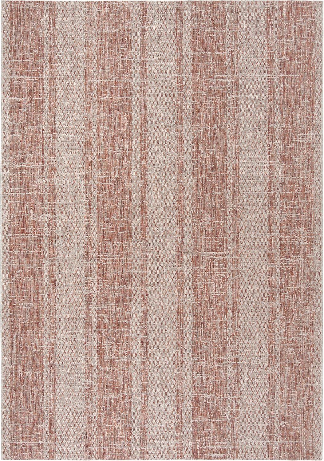 image:imageSAFAVIEH Washable Rug Outdoor Courtyard Collection 8 x 11 Light Grey amp Blue NonShedding amp Easy Cleaning Ideal for Patio Backyard Mudroom CY873636812Light BeigeTerracotta