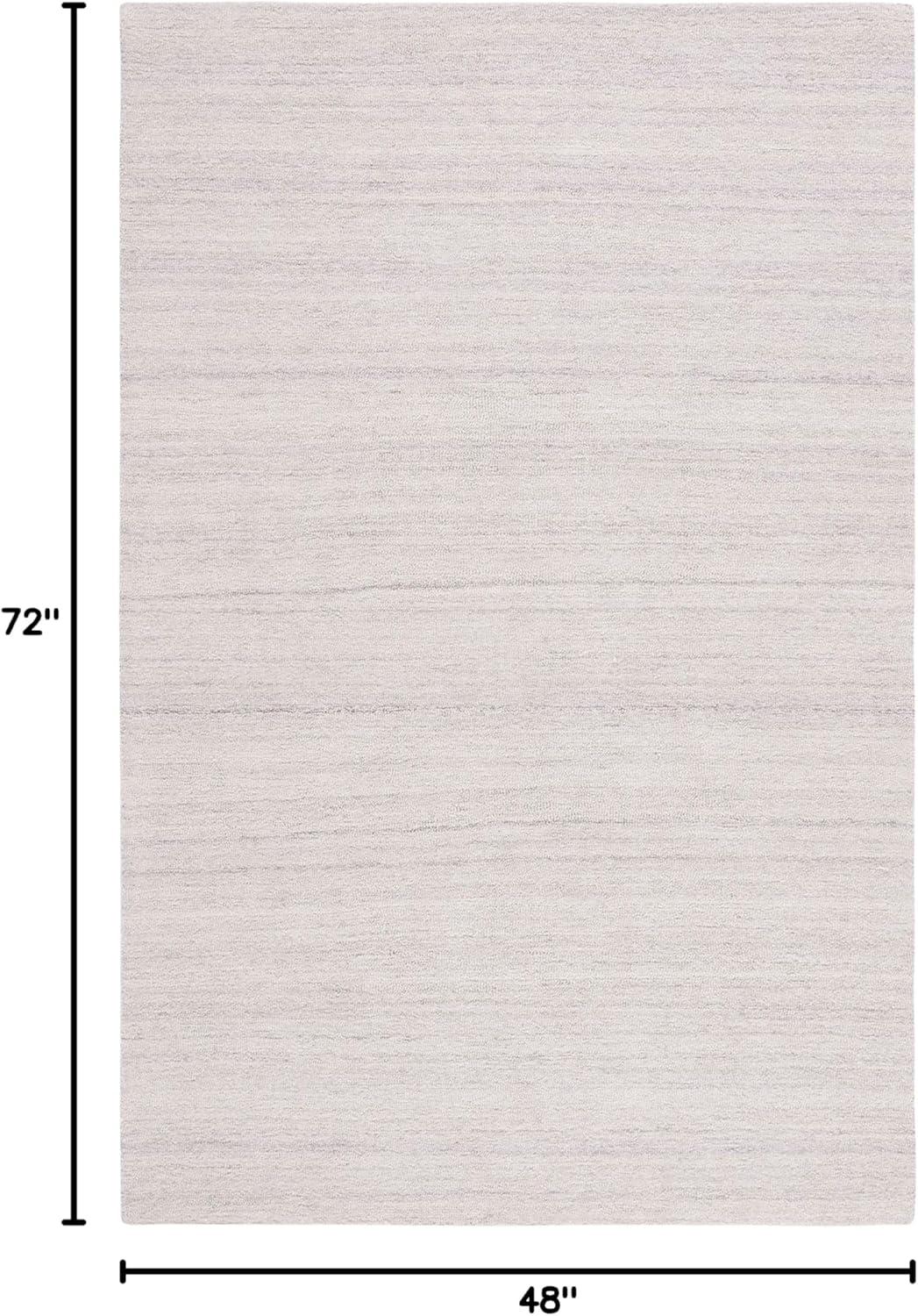 image:imageSAFAVIEH Washable Rug Outdoor MicroLoop Collection 5 x 8 Dark Grey Handmade NonShedding amp Easy to Clean Ideal for Patio Backyard Mudroom OMP101GBeige