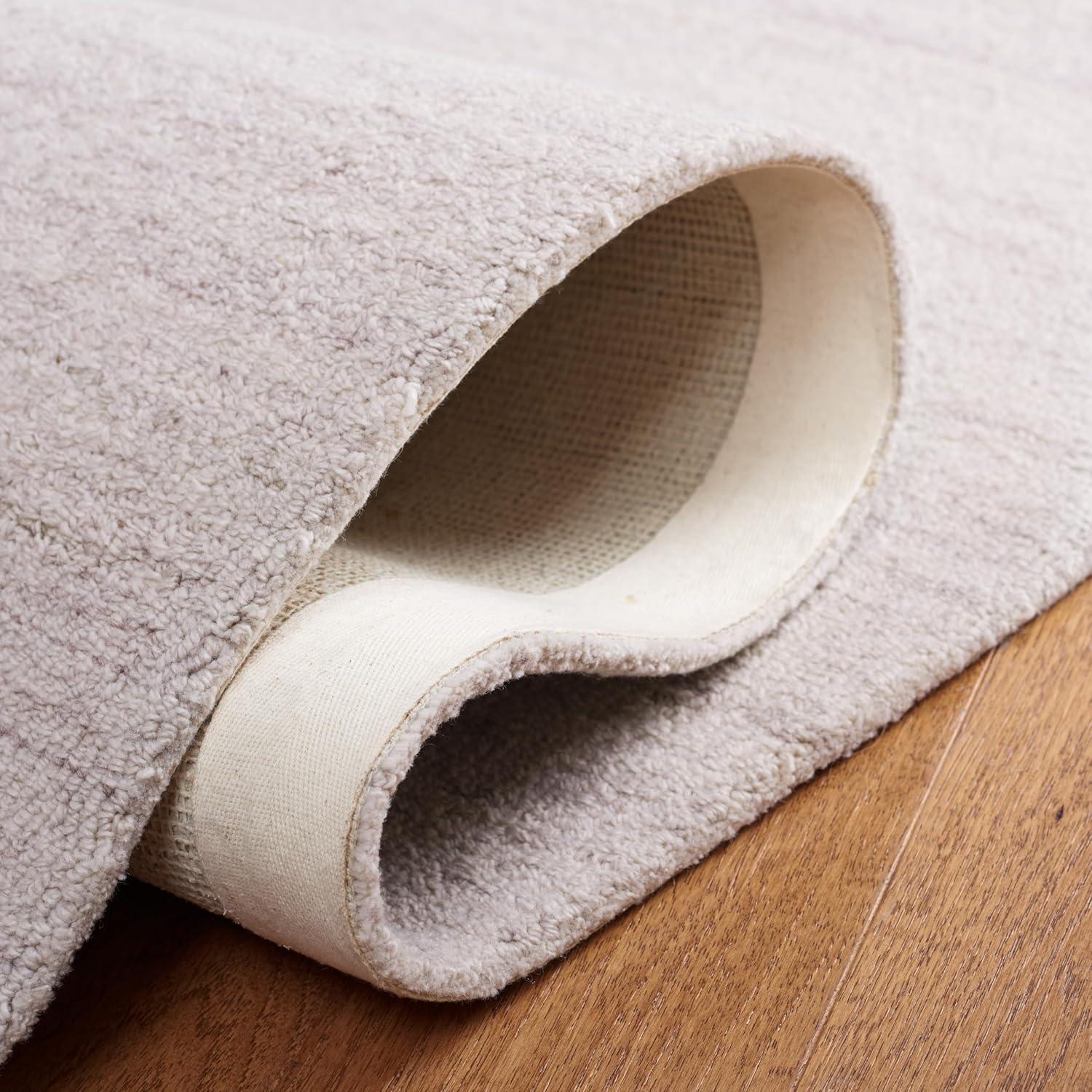 image:imageSAFAVIEH Washable Rug Outdoor MicroLoop Collection 5 x 8 Dark Grey Handmade NonShedding amp Easy to Clean Ideal for Patio Backyard Mudroom OMP101GBeige