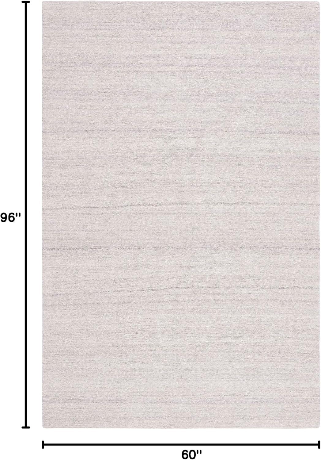 image:imageSAFAVIEH Washable Rug Outdoor MicroLoop Collection 5 x 8 Dark Grey Handmade NonShedding amp Easy to Clean Ideal for Patio Backyard Mudroom OMP101GBeige