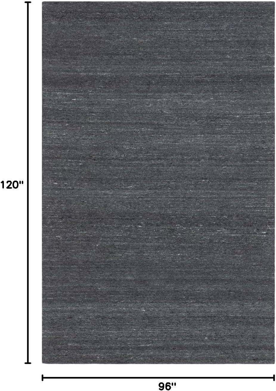 image:imageSAFAVIEH Washable Rug Outdoor MicroLoop Collection 5 x 8 Dark Grey Handmade NonShedding amp Easy to Clean Ideal for Patio Backyard Mudroom OMP101GDark Grey