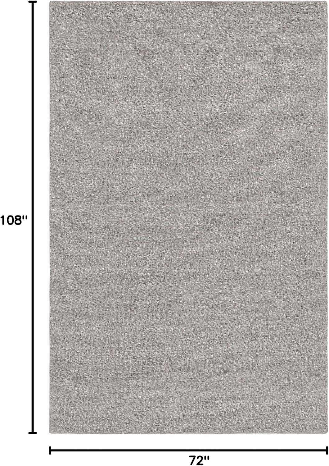 image:imageSAFAVIEH Washable Rug Outdoor MicroLoop Collection 5 x 8 Dark Grey Handmade NonShedding amp Easy to Clean Ideal for Patio Backyard Mudroom OMP101GGrey