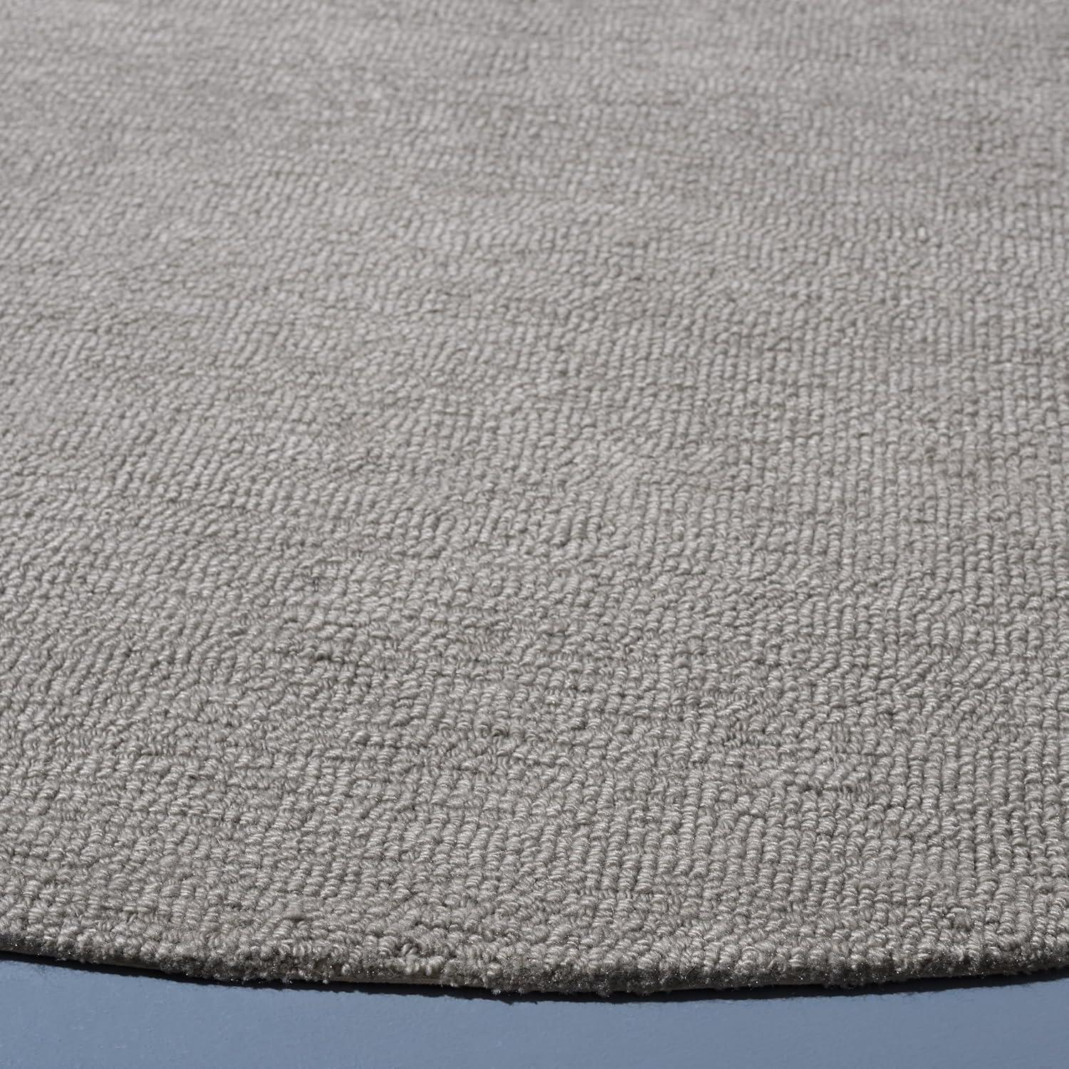 image:imageSAFAVIEH Washable Rug Outdoor MicroLoop Collection 5 x 8 Dark Grey Handmade NonShedding amp Easy to Clean Ideal for Patio Backyard Mudroom OMP101GGrey