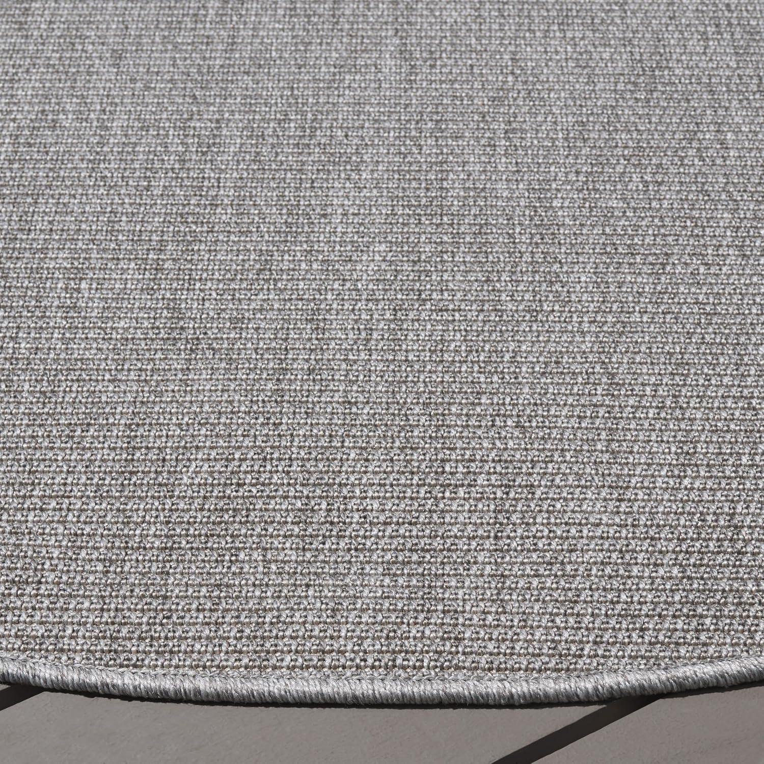 image:imageSAFAVIEH Washable Rug Outdoor Sisal AllWeather Collection 8 x 10 Natural NonShedding amp Easy to Clean Ideal for Patio Backyard Mudroom SAW642BGrey