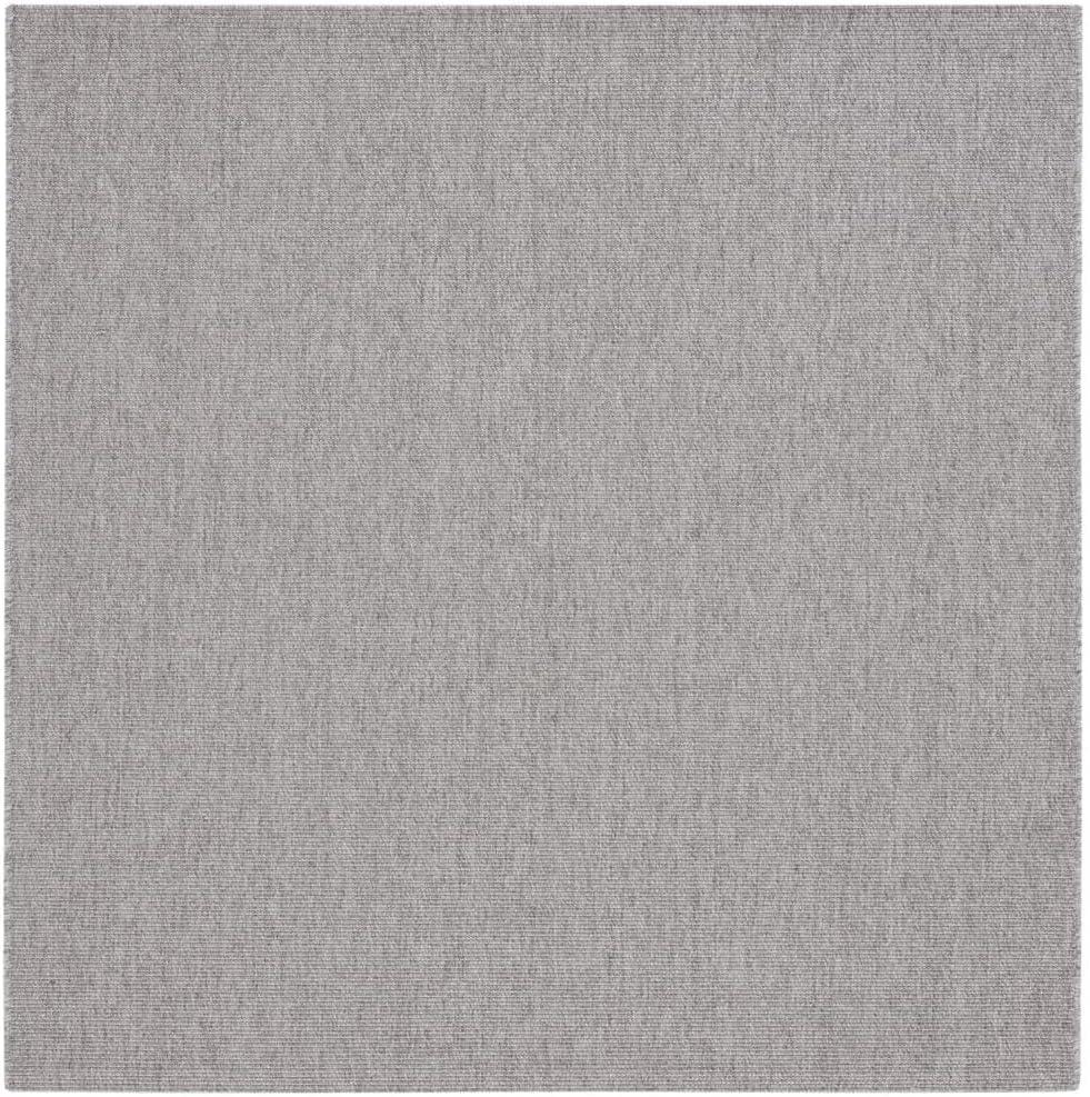 image:imageSAFAVIEH Washable Rug Outdoor Sisal AllWeather Collection 8 x 10 Natural NonShedding amp Easy to Clean Ideal for Patio Backyard Mudroom SAW642BGrey