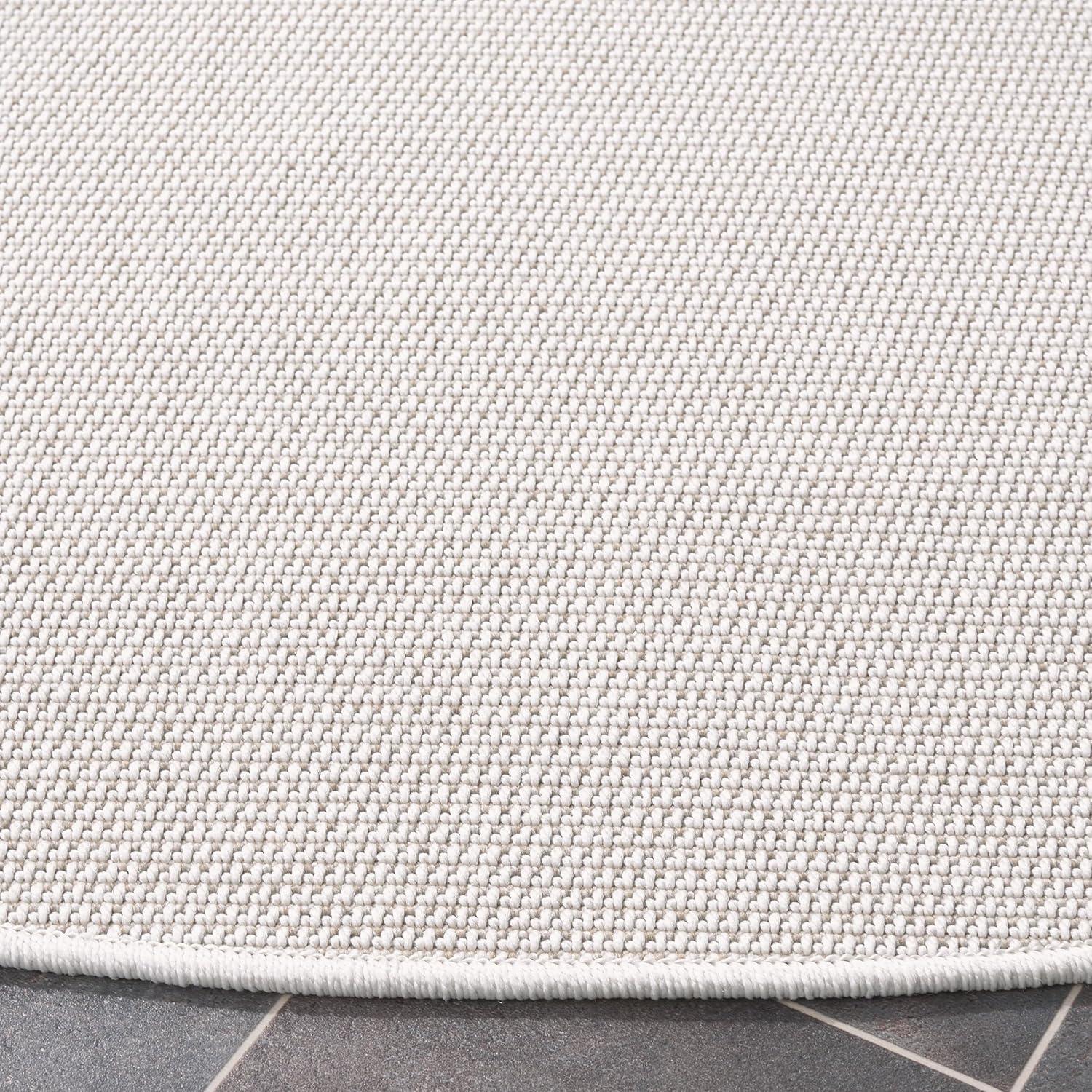 image:imageSAFAVIEH Washable Rug Outdoor Sisal AllWeather Collection 8 x 10 Natural NonShedding amp Easy to Clean Ideal for Patio Backyard Mudroom SAW642BIvoryBeige