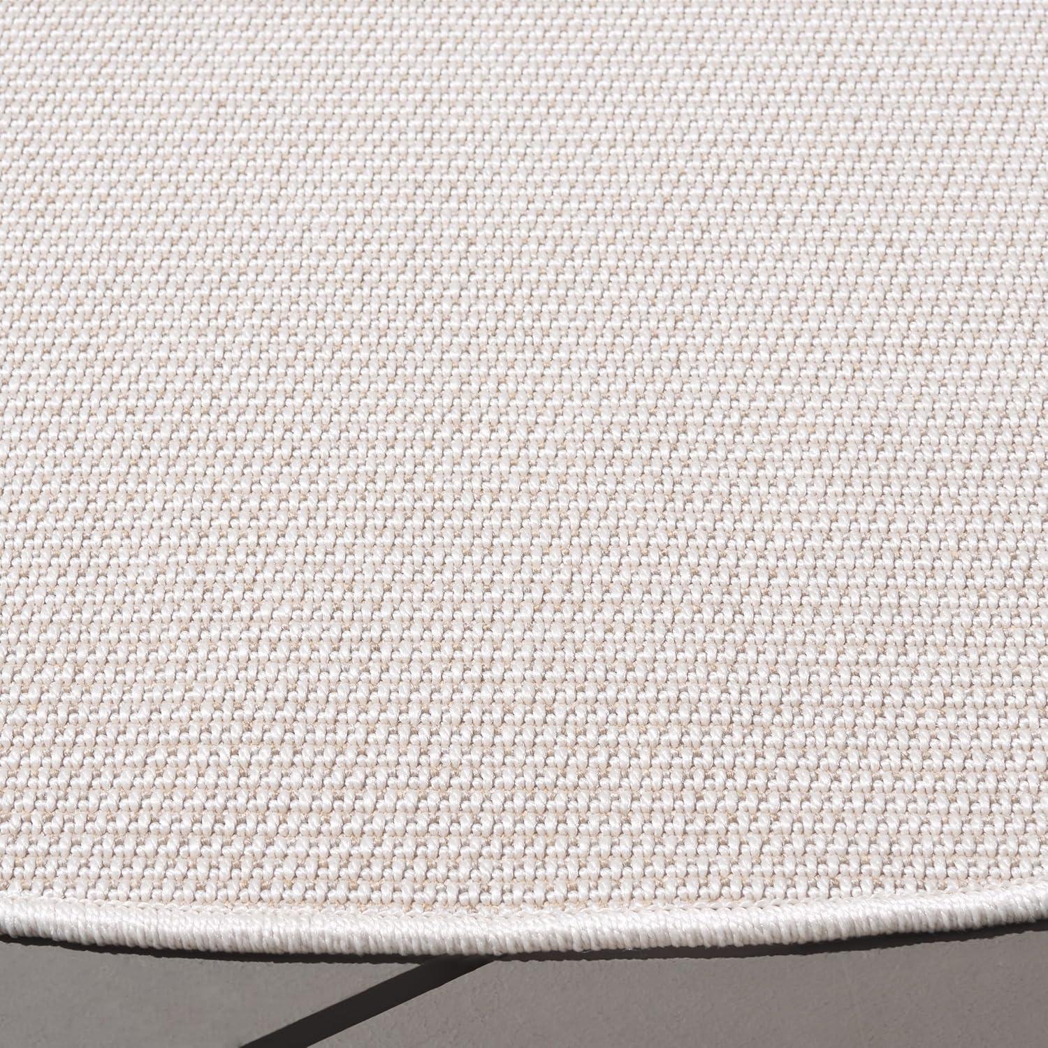 image:imageSAFAVIEH Washable Rug Outdoor Sisal AllWeather Collection 8 x 10 Natural NonShedding amp Easy to Clean Ideal for Patio Backyard Mudroom SAW642BIvoryBeige