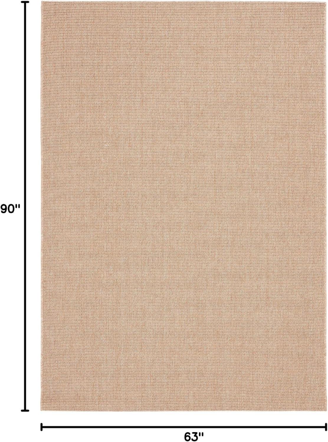 image:imageSAFAVIEH Washable Rug Outdoor Sisal AllWeather Collection 8 x 10 Natural NonShedding amp Easy to Clean Ideal for Patio Backyard Mudroom SAW642BNatural