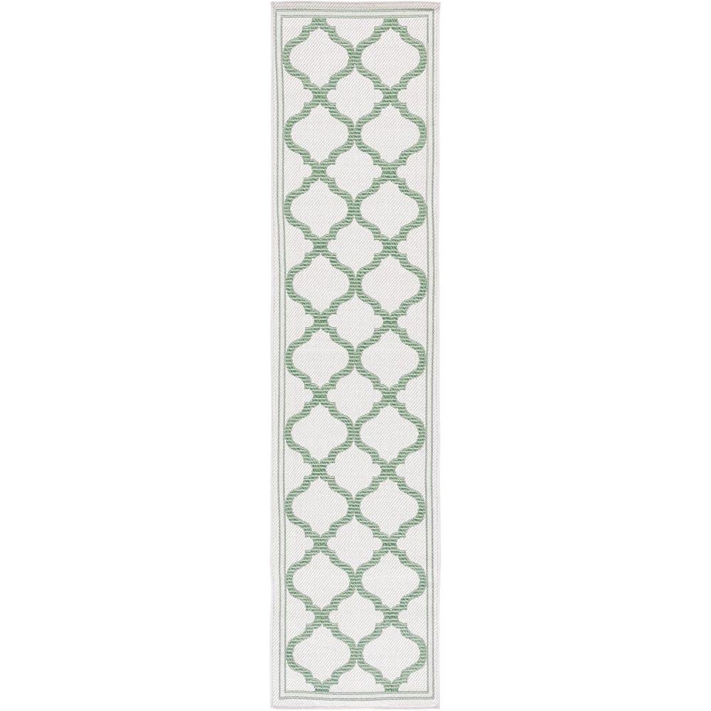 image:imageSAFAVIEH Washable Rug Outdoor Bermuda Collection 8 x 10 Ivory amp Charcoal NonShedding amp Easy to Clean Ideal for Patio Backyard Mudroom BMU810ABeigeGreen