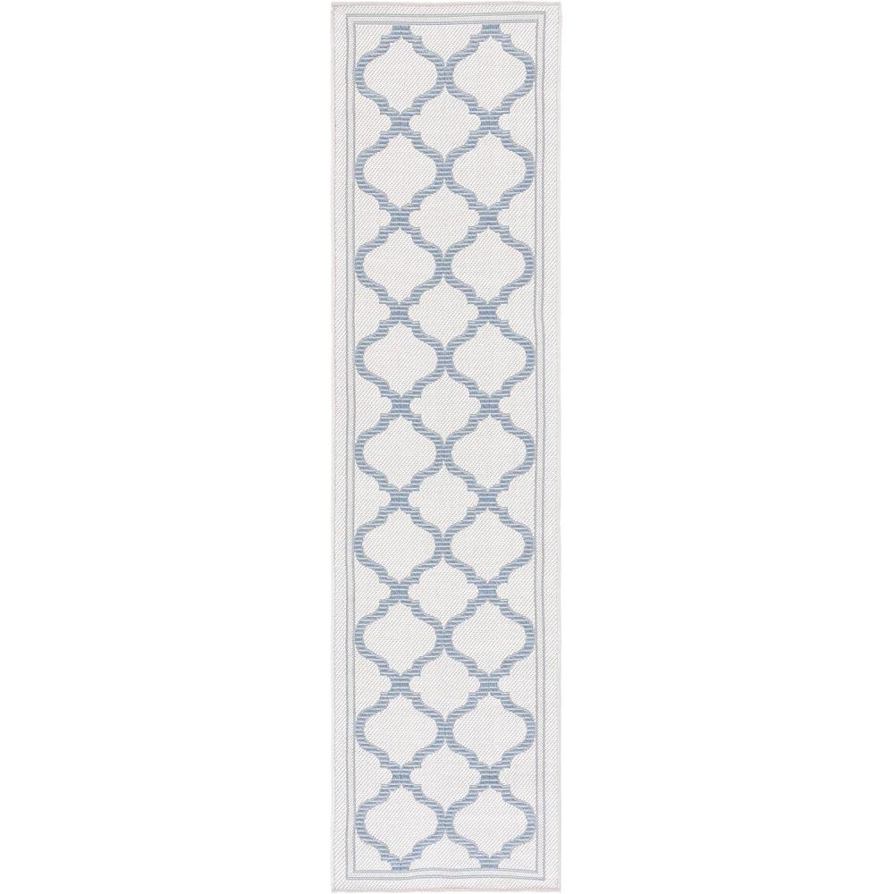 image:imageSAFAVIEH Washable Rug Outdoor Bermuda Collection  8 x 10 Ivory amp Charcoal NonShedding amp Easy to Clean Ideal for Patio Backyard Mudroom BMU810AIvoryBlue