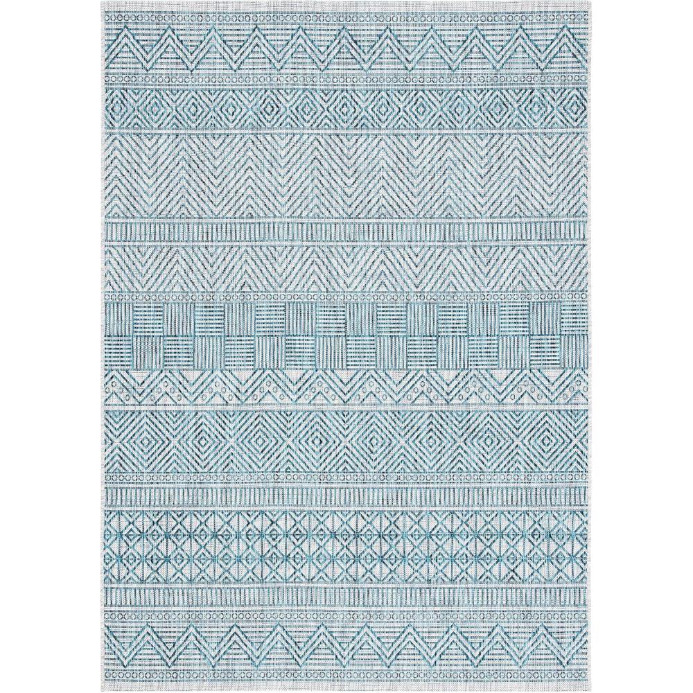 image:imageSAFAVIEH Washable Rug Outdoor Courtyard Collection 53 x 77 Black amp Grey NonShedding amp Easy Cleaning Ideal for Patio Backyard Mudroom CY819637612GreyTeal