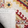 SAFAVIEH Area Rug 8×10 – Aspen Collection – Large – Ivory & Multi, Handmade Wool, Moroccan Boho Tribal Design, Ideal for Living Room, Bedroom, Office, Dining Space (APN706A)(Ivory/Multi)