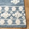 SAFAVIEH Area Rug 8×10 – Aspen Collection – Large – Rust & Ivory, Handmade Wool, Moroccan Boho Tribal Design, Ideal for Living Room, Bedroom, Office, Dining Space (APN550P)(Navy/Ivory)