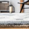 SAFAVIEH Area Rug 8×10 – Aspen Collection – Large – Rust & Ivory, Handmade Wool, Moroccan Boho Tribal Design, Ideal for Living Room, Bedroom, Office, Dining Space (APN550P)(Dark Grey/Ivory)