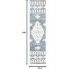 SAFAVIEH Area Rug 8×10 – Aspen Collection – Large – Rust & Ivory, Handmade Wool, Moroccan Boho Tribal Design, Ideal for Living Room, Bedroom, Office, Dining Space (APN550P)(Dark Grey/Ivory)