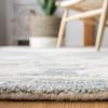 SAFAVIEH Area Rug 8×10 – Aspen Collection – Large – Rust & Ivory, Handmade Wool, Moroccan Boho Tribal Design, Ideal for Living Room, Bedroom, Office, Dining Space (APN550P)(Light Grey/Ivory)