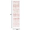 SAFAVIEH Area Rug 8×10 – Berber Fringe Shag Collection – Large – Cream & Dark Grey, Moroccan Design, Non-Shedding & Easy Cleaning, Thick Pile, Ideal for Living Room, Bedroom, Dining Space (BFG516A)(Ivory/Rust)