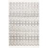 SAFAVIEH Area Rug 8×10 – Berber Fringe Shag Collection – Large – Cream & Dark Grey, Moroccan Design, Non-Shedding & Easy Cleaning, Thick Pile, Ideal for Living Room, Bedroom, Dining Space (BFG516A)(Cream/Dark Grey)