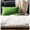 SAFAVIEH Area Rug 8×10 – Berber Fringe Shag Collection – Large – Cream & Dark Grey, Moroccan Design, Non-Shedding & Easy Cleaning, Thick Pile, Ideal for Living Room, Bedroom, Dining Space (BFG516A)(Cream/Dark Grey)