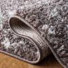 SAFAVIEH Area Rug 8×10 – Berber Fringe Shag Collection – Large – Cream & Dark Grey, Moroccan Design, Non-Shedding & Easy Cleaning, Thick Pile, Ideal for Living Room, Bedroom, Dining Space (BFG516A)(Brown/Ivory)