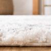 SAFAVIEH Area Rug 8×10 – Berber Fringe Shag Collection – Large – Creme & Black, Moroccan Design, Non-Shedding & Easy Cleaning, Plush Thick Pile, Ideal for Living Room, Bedroom, Dining Space (BFG628B)(Cream/Blue)