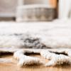 SAFAVIEH Area Rug 8×10 – Berber Fringe Shag Collection – Large – Creme & Black, Moroccan Design, Non-Shedding & Easy Cleaning, Plush Thick Pile, Ideal for Living Room, Bedroom, Dining Space (BFG628B)(Creme/Black)