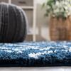 SAFAVIEH Area Rug 8×10 – Berber Shag Collection – Large – Navy & Ivory, Moroccan Design, Non-Shedding & Easy Cleaning, Plush Thick Pile, Ideal for Living Room, Bedroom, Dining Space (BER165N)(Navy/Ivory)