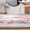 SAFAVIEH Area Rug 8×10 – Calista Shag Collection – Large – Ivory & Blue, Non-Shedding & Easy Cleaning, Ultra Plush Thick Pile, Ideal for Living Room, Bedroom, Dining Space (CAL142A)(Ivory/Blue)