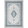 SAFAVIEH Area Rug 8×10 – Casablanca Collection – Large – Ivory & Black, Handmade Wool, Moroccan Boho Trellis Design, Ideal for Living Room, Bedroom, Dining Space (CSB987A)(Cream/Navy)