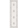 SAFAVIEH Area Rug 8×10 – Casablanca Collection – Large – Ivory & Black, Handmade Wool, Moroccan Boho Trellis Design, Ideal for Living Room, Bedroom, Dining Space (CSB990A)(Ivory/Black)