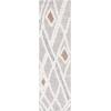 SAFAVIEH Area Rug 8×10 – Casablanca Collection – Large – Ivory & Brown, Handmade Wool, Moroccan Design, Ideal for Living Room, Bedroom, Dining Space (CSB975A)(Grey/Ivory)