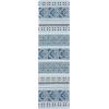 SAFAVIEH Area Rug 8×10 – Classic Vintage Collection – Large – Grey, Handmade, Moroccan Boho Design, Ideal for Living Room, Bedroom, Office, Dining Space (CLV717F)(Blue)