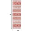 SAFAVIEH Area Rug 8×10 – Classic Vintage Collection – Large – Grey, Handmade, Moroccan Boho Design, Ideal for Living Room, Bedroom, Office, Dining Space (CLV717F)(Rust)