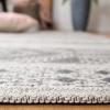 SAFAVIEH Area Rug 8×10 – Classic Vintage Collection – Large – Grey, Handmade, Moroccan Boho Design, Ideal for Living Room, Bedroom, Office, Dining Space (CLV717F)(Grey)