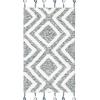 SAFAVIEH Area Rug 8×10 – Kenya Collection – Large – Black & Ivory, Handmade Wool, Moroccan Tassel Design, Ideal for Living Room, Bedroom, Dining Space (KNY331Z)(Teal/Ivory)