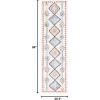 SAFAVIEH Area Rug 8×10 – Marrakech Collection – Large – Ivory & Multi, Moroccan Boho Tribal Rustic Design, Non-Shedding & Easy Cleaning, Ideal for Living Room, Bedroom, Office, Dining Space (MRK616A)(Ivory/Multi)